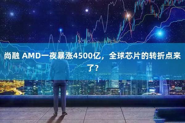 尚融 AMD一夜暴涨4500亿，全球芯片的转折点来了？